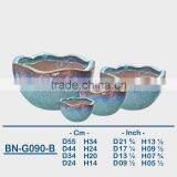 GLAZED CERAMIC OUTDOOR POT BN-G090 thumbnail-2