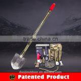 Super Strong Multi-function Outdoor Tactical Kit With Shovel Hoe Hammer Knife Flashlight Fire Starter thumbnail-1