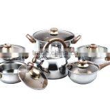 JSD 11PCS Stainless Steel Cookware Set With Kettle thumbnail-2