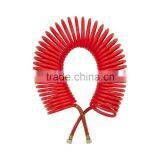 High Quality Nylon Coil Hose 8mm*6mm Easy To Process Red 7.5m Used For Automobile Air Hose for Air Recoil Hose