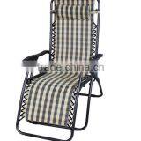 Stripe Color Folding Zero Gravity Recliner Chair thumbnail-1