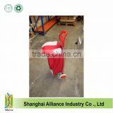 Black White Blue Travel Trolley Luggage Bag With Removable Wheels thumbnail-4