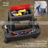 Rolling Work Seat With Tool Tray thumbnail-1