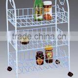 38-2 3-tier Cat-head Shape Kitchen Wire Shelving thumbnail-1