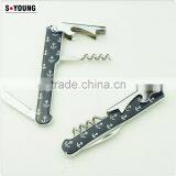 44064 3 in 1 Stainless Steel Wine Corkscrew Waiters Corkscrew thumbnail-6