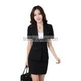 2016 New Design For Female Short Sleeve Office Uniform thumbnail-4
