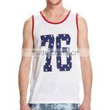 Wholesale Trendy Printed Sports Singlets thumbnail-1