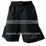 Wholesale Factory Price High Quality New Lycra Spandex Plain Black Blank 4 Way Stretch Mma Shorts