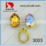 Sew on Rhinestones in Metal Claw for Wedding Dress thumbnail-1