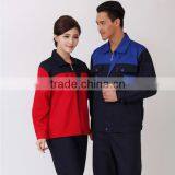 35%cotton,65%poly Mens Workwear Short Sleeves Oil and Gas Station Work Uniform