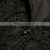 Ready Sale 2017 Girl Child Women Matching Dress Lace Hollow Out Long Sleeve Dresses thumbnail-4