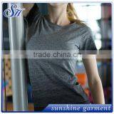 Summer Gym Yoga Fitness Sports T-shirts thumbnail-1
