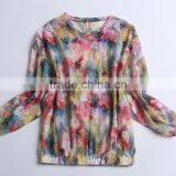 Hot Sale Summer New Applique Printed Tops thumbnail-4