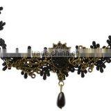 Retro Fabric Lace Collar Necklace Jewelry Wedding Party Bridal Gothic Lace Necklace thumbnail-3