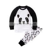 S32654W Kids Cartoon Cotton Pajamas Boys Girls Home Sleepwear Set Casual Pajamas thumbnail-1