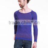 Seamless Men Long Sleeve Compression t Shirt Yiwu Manufacture thumbnail-1