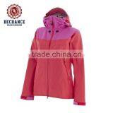 YF095 Fashion Softshell Breathable Lady Hooded Jacket thumbnail-3