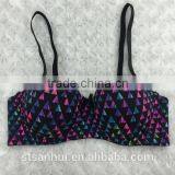 2017 OEM Bra Panty Set Women Underwear Printed Bra Panty Set thumbnail-2