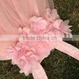New Design 2015 Flower Girl Dress Girls White Dress Chiffon Girls Dress thumbnail-5