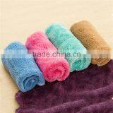 25X25CM Microfiber Coral Fleece Flannel Table Knit Hand Cloth thumbnail-4