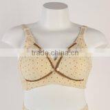 New Fashion Printed Dot 3/4 Cup Cotton Women Nursing Bra thumbnail-3