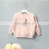 Latest Baby Girl Cartoon Pattern Pullover Sweater Design thumbnail-5