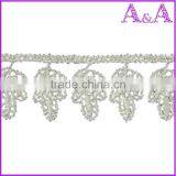 High Elastic Orange Chemical Lace Designs Customize For Cotton Sarees thumbnail-2