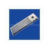 Rugged Panel Mount Metal Key Board With Trackball Meet IP65 MKB-63CA-TB thumbnail-1