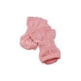 OEM Eco-Friendly Cotton / Spandex Pink Open Five Toe Socks 22.5 CM - 28CM Foot Length