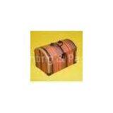 250x140x90mm Cardboard Suitcase Box With Metal Lock and Handle for Candle Storing Children