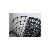 Plastic PP Biaxial Geogrid For Railway / High Tension Resistance