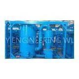 Finished Heavy Metal Sand Blasting Fabrication , Port Machinery Parts