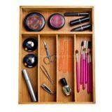 Bamboo Cutlery Tray Holder Organizer/Homex_FSC & BSCI thumbnail-3