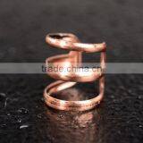 Punk Rock Ear Clip Cuff Wrap Earrings No Piercing-Clip on Silver Gold Bronze Women Men Party Jewelry thumbnail-4