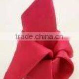 100% Polyester Table Napkins Table Linen for Hotel and Restaurant