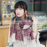 Both Use Decoration Long Keep Warm Magic Scarf thumbnail-2