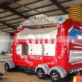Fire Truck Adult Bounce House For Sale thumbnail-5