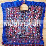 Women's Blouse Neck Yokes Patches- Indian Vintage Neck Yoke- Bohemian Kutch Embroidered Patch