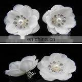 Wholesale white flower hair curly