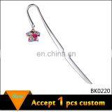 Newest Design Fancy T-Shirt Shape Charm Bookmark
