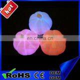 Plastic LED Glowing Flashing Pumpkin Lights for Halloween
