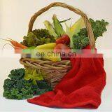 Solid Color Custom Cotton Terry Kitchen Towel thumbnail-3