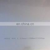 Factory Supply HL/NO.4/SB/ SA240 AISI 430 410 420 409 304 316l 321 Stainless Steel Hairline Sheet Price per kg thumbnail-6