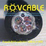 Double Polyurethane Neutrally Buoyant Tether Underwater Cable With High Tensile Strength