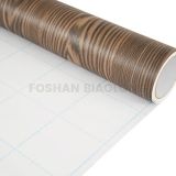 Waterproof Embossed Matte Wood Texture Self Adhesive Vinyl PVC Film for Furniture Covering