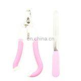 L Shaped Pet Nail Clippers With File As A Gift Curved Handle Dog Nail Clippers Pet Cleaning Supplies thumbnail-7