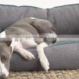 Luxury Dog Bed Soft Fabric Pet Sofa Living Room Couch Pet Bed With Removable Cover thumbnail-4