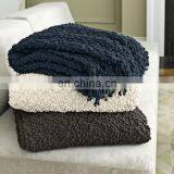 Acrylic Woven Spaced Chunky Grid Blanket thumbnail-3