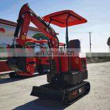 China Supply 1 Ton Sale Mini Excavator With Bucket With Roof thumbnail-2