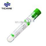 Green Cap Sodium Heparin Plain Vacuum Blood Collection Tube thumbnail-3